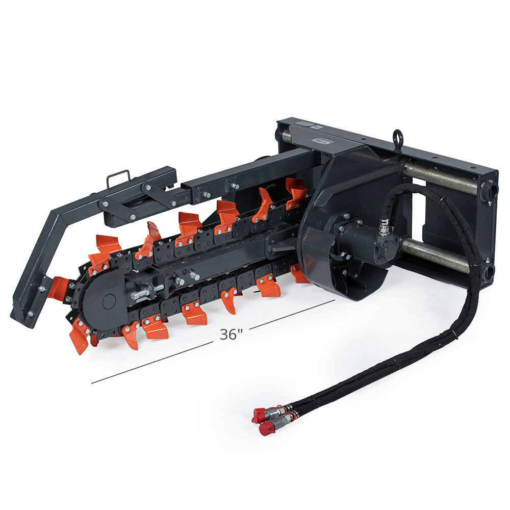 Trencher Skid Steer Attachment | 3'