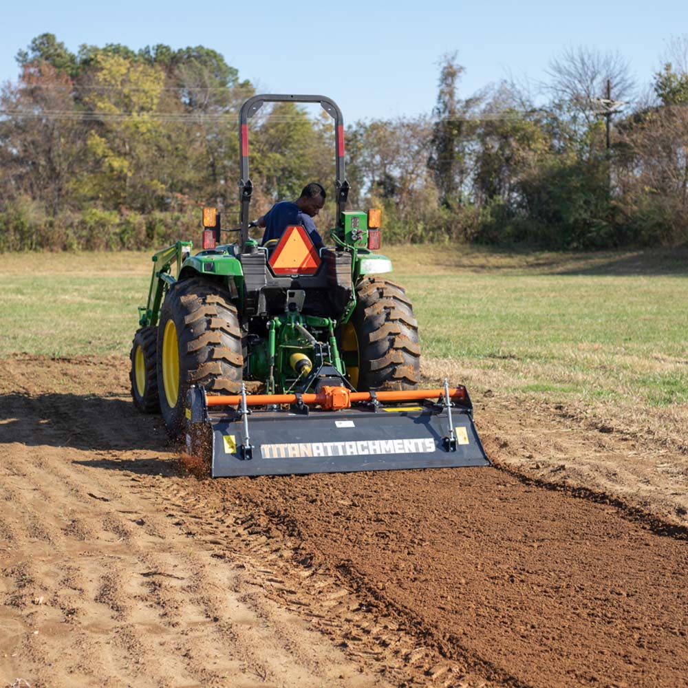 3 Point Rotary Tiller 48" | Charcoal / 48"