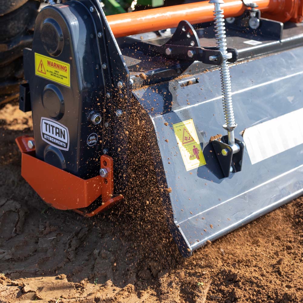 Standard Series 3 Point Rotary Tiller | Titan Attachments