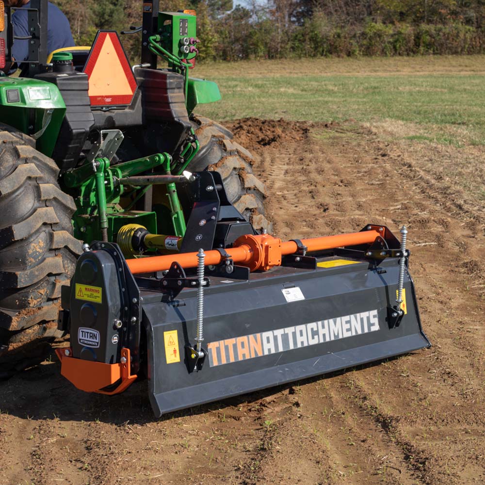 3 Point Rotary Tiller 72" | Charcoal / 72"