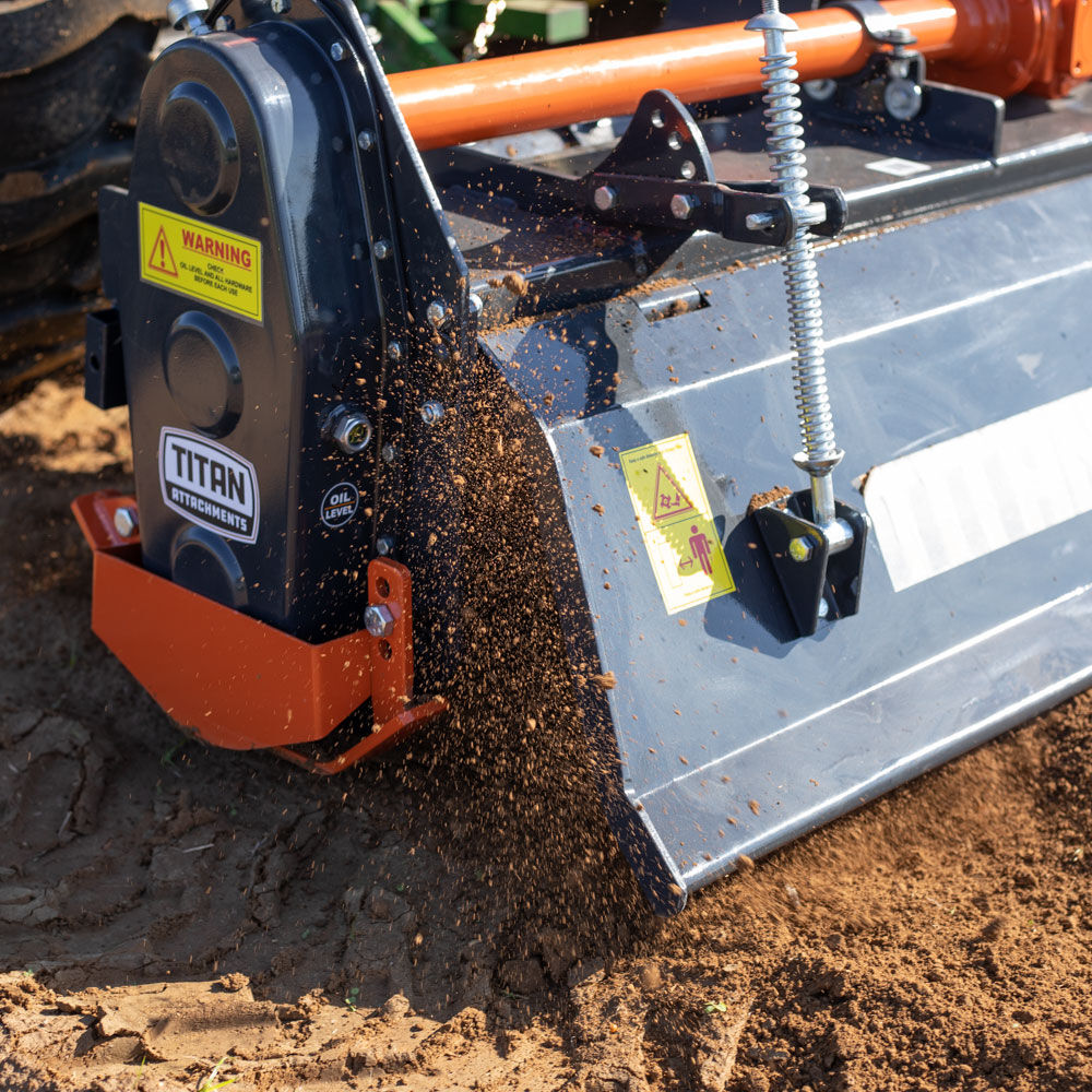 SCRATCH AND DENT - 3 Point 6 FT Rotary Tiller - FINAL SALE - view 4