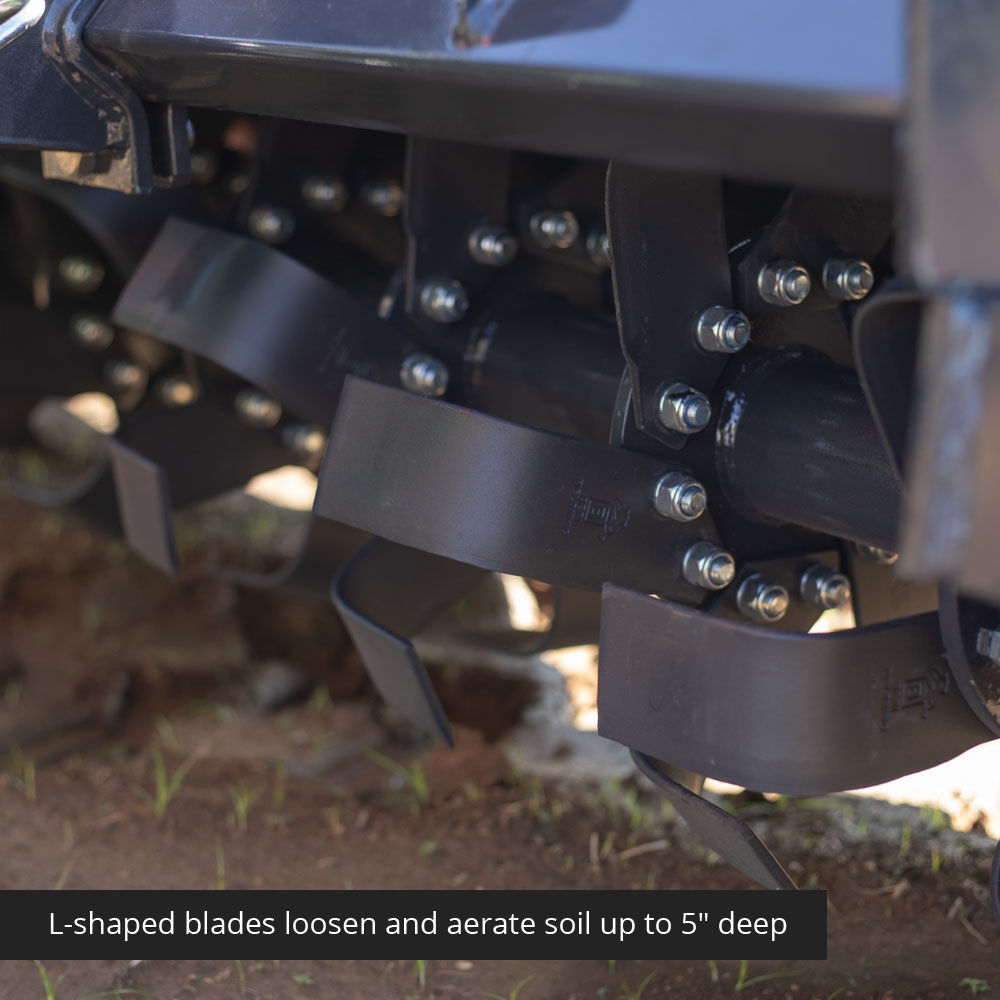 SCRATCH AND DENT - 3 Point 6 FT Rotary Tiller - FINAL SALE - view 6