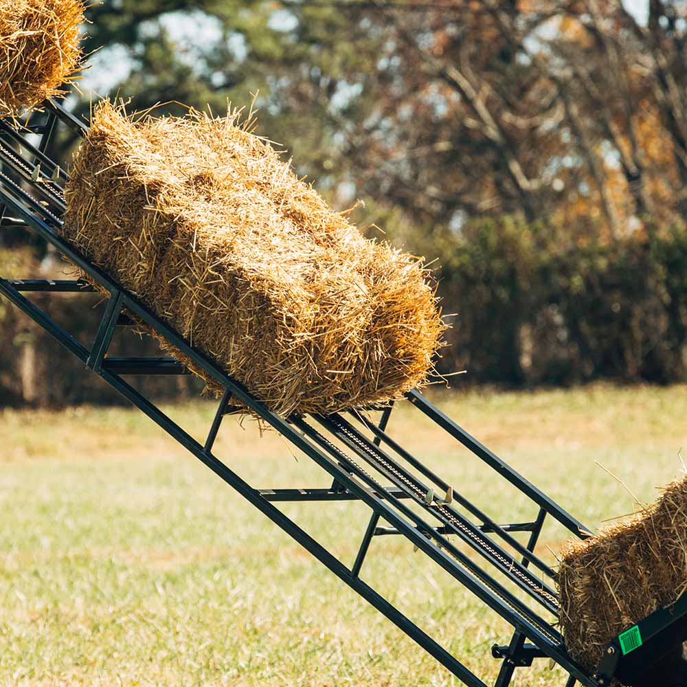 15 FT Hay Bale Elevator | Titan Attachments