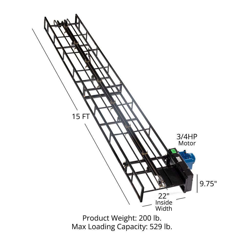 15 FT Hay Bale Elevator