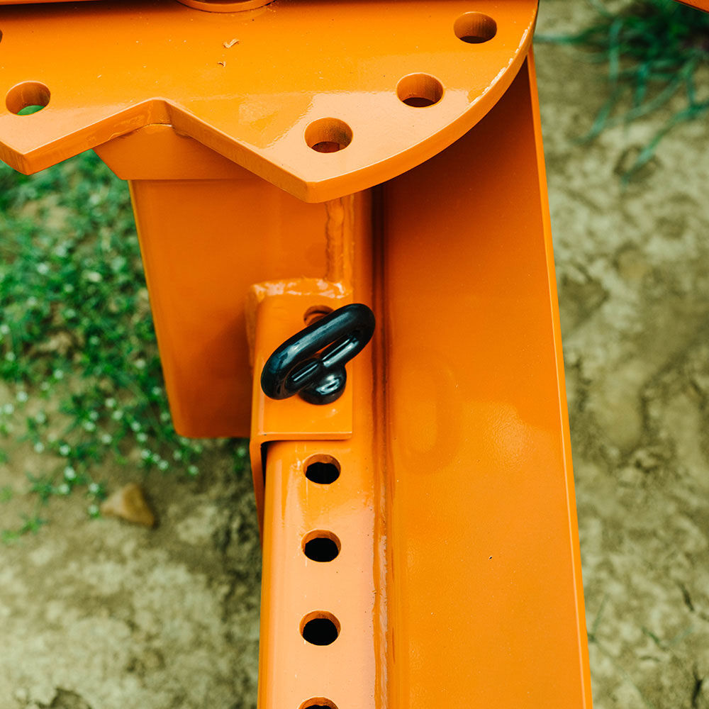 3 Point 7.5 FT Rear Blade For Grading And Scraping With Manual Rotation ...