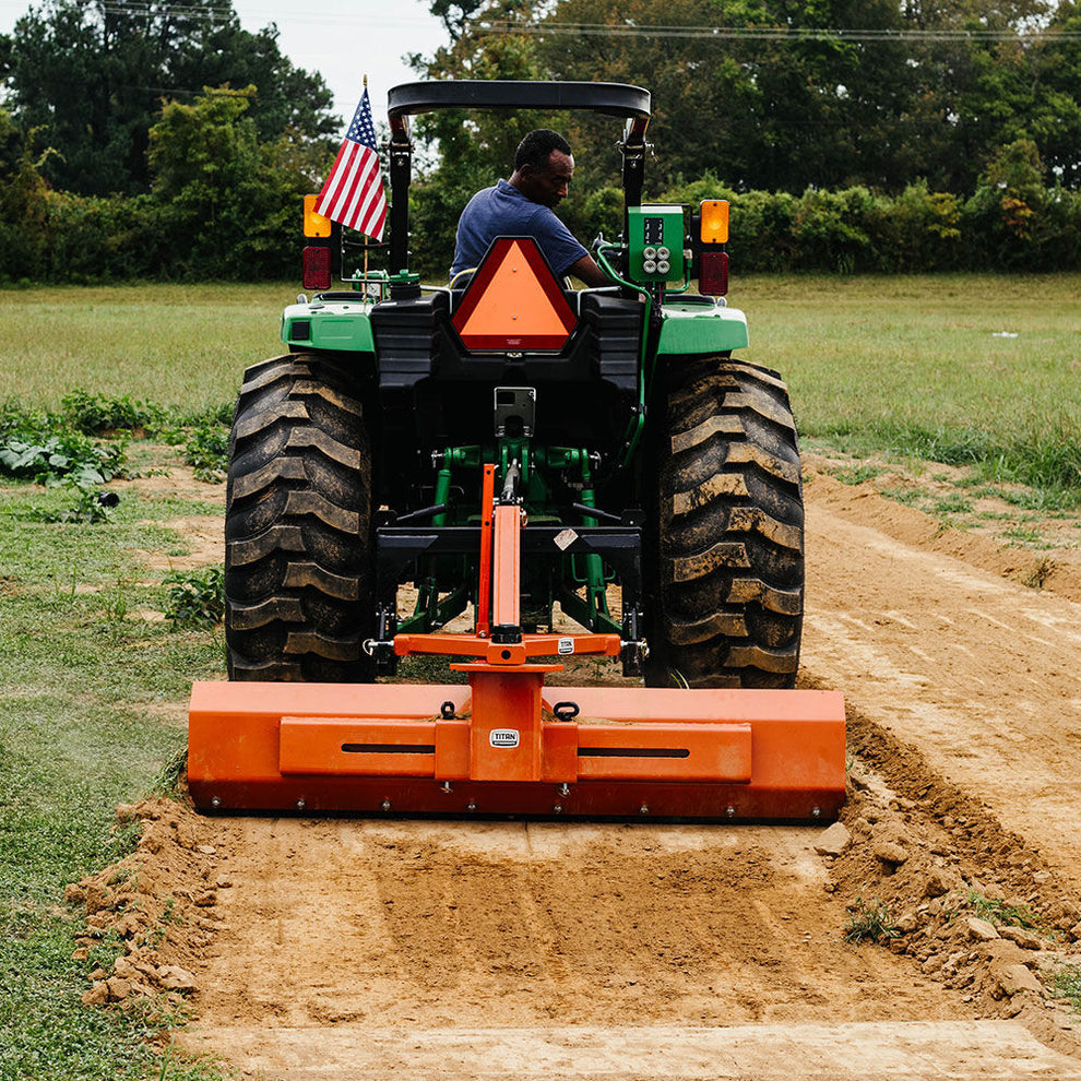 3 Point 7.5 FT Rear Blade For Grading And Scraping With Manual Rotation ...
