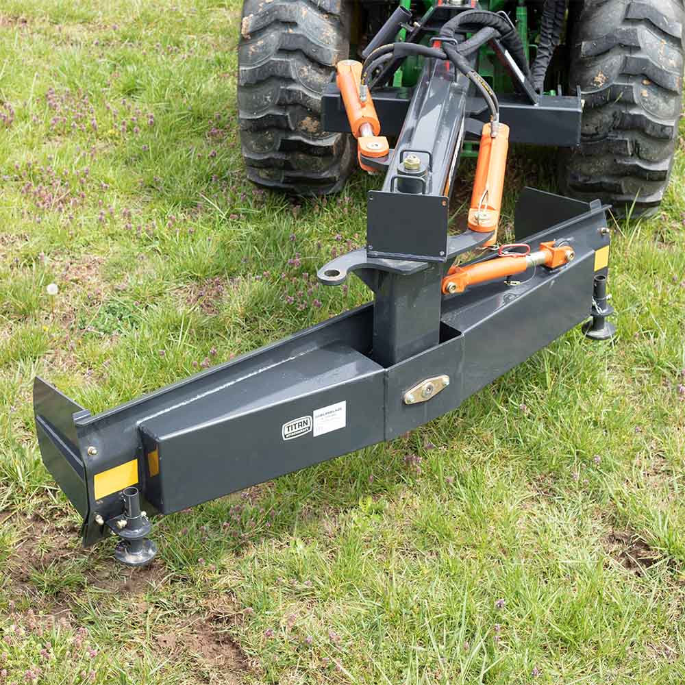 3 Point Hydraulic Rear Blade, Fits Cat 1 and 2 | 84" / No - view 2