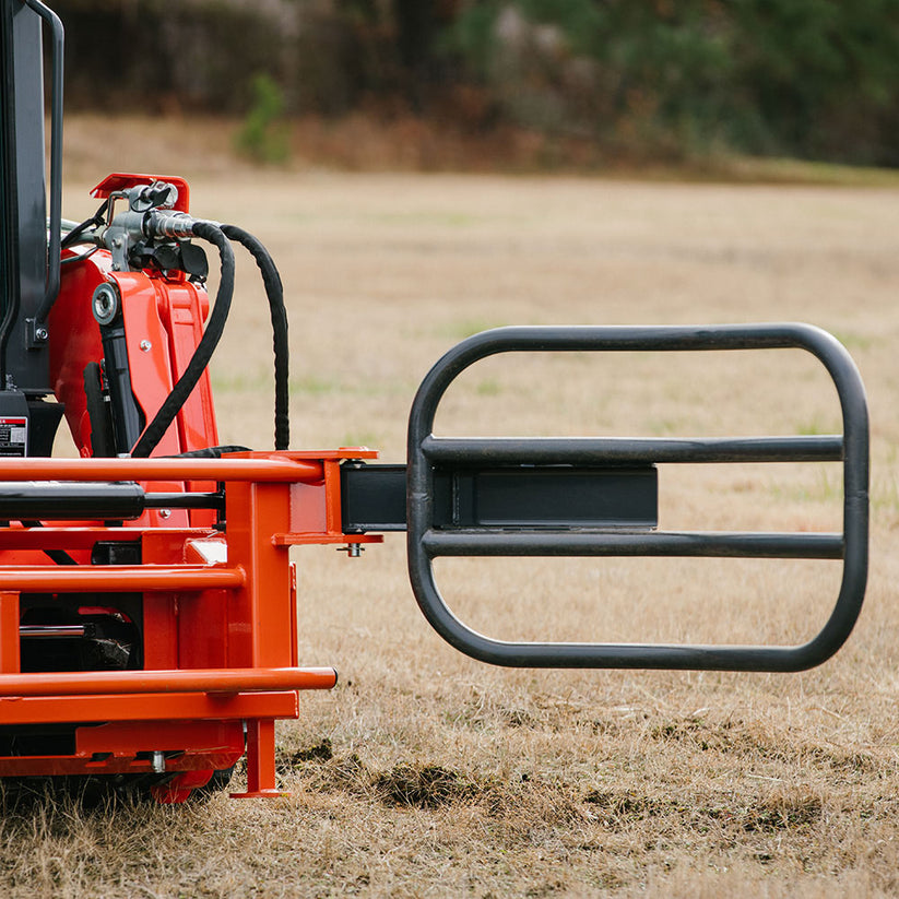 Round Hay Bale Gripper Squeezer | Titan Attachments