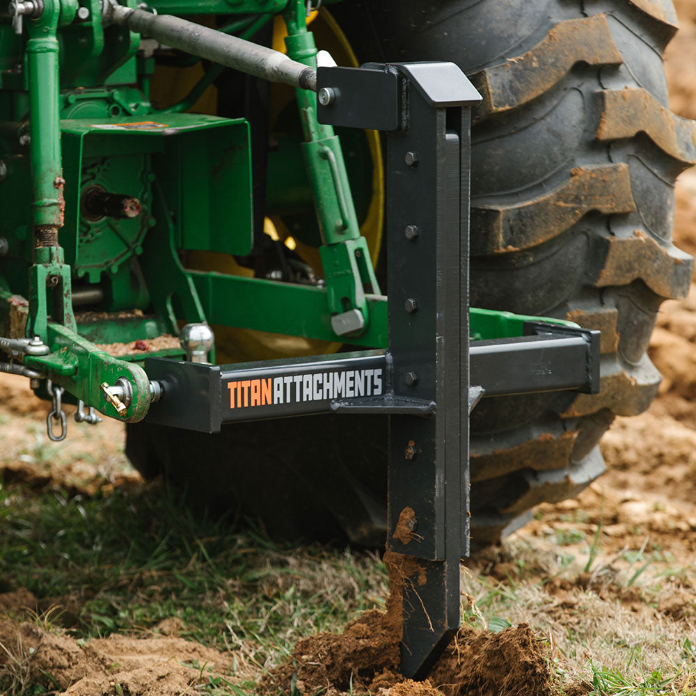 Scratch and Dent, Single Tine Ripper Subsoiler | Titan Attachments