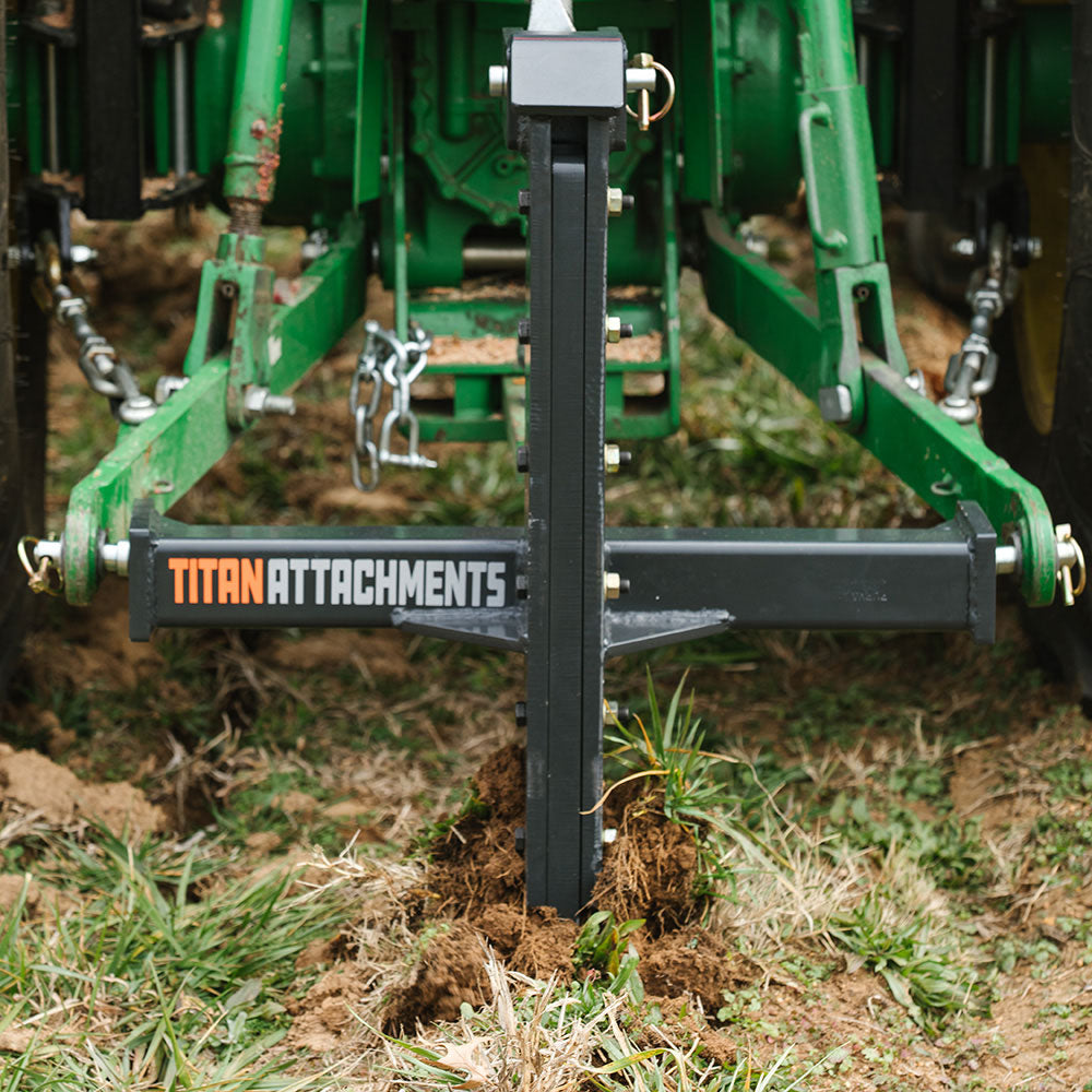 Home Made Ripper Subsoiler Scratch and Dent, Single Tine Ripper Subsoiler | Titan Attachments
