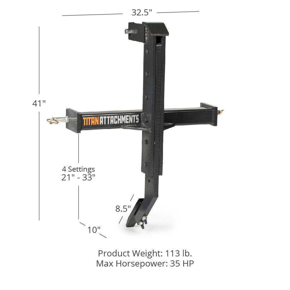 Single Tine Subsoiler with Optional Pipelayer Attachment | Subsoiler