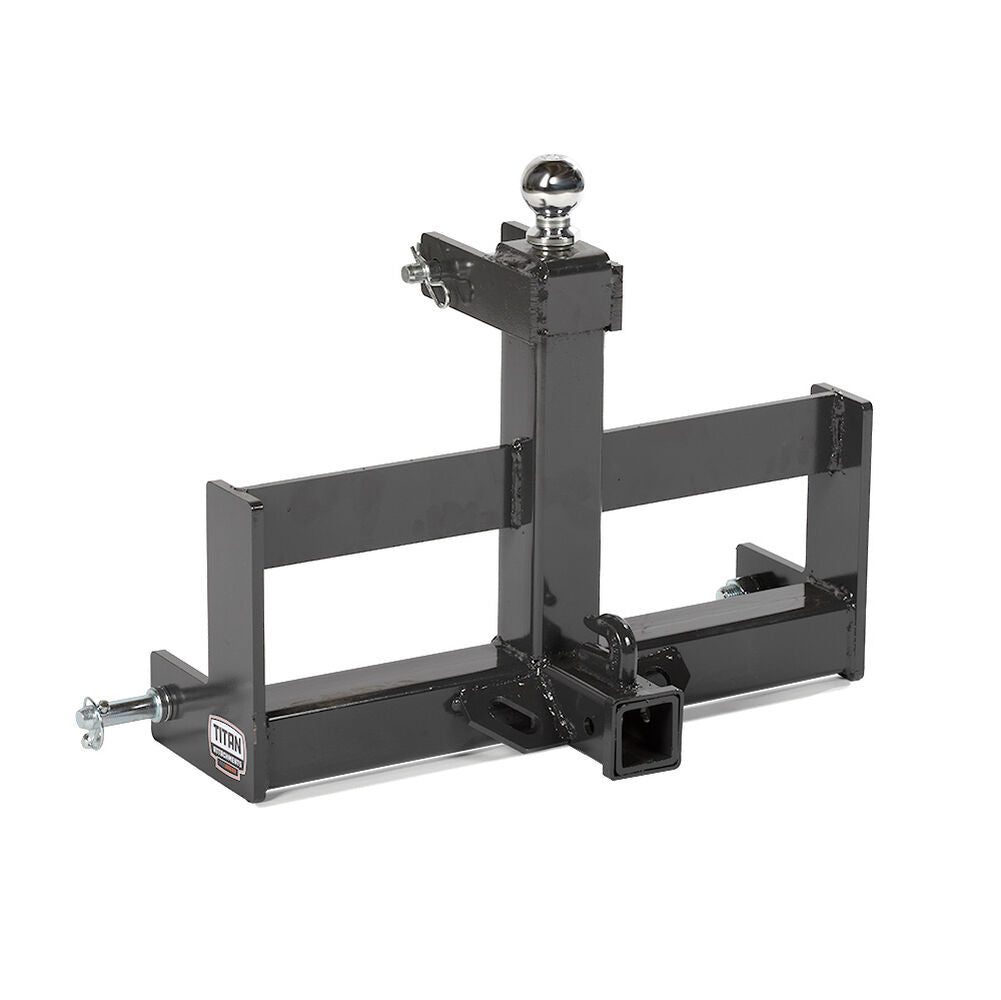 Standard Series 3 Point Tractor Drawbar with Suitcase Weight Brackets | Charcoal - view 1