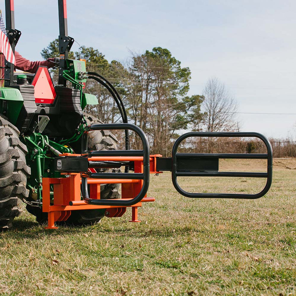 3 Point Round Hay Bale Gripper for Tractor | Titan Attachments