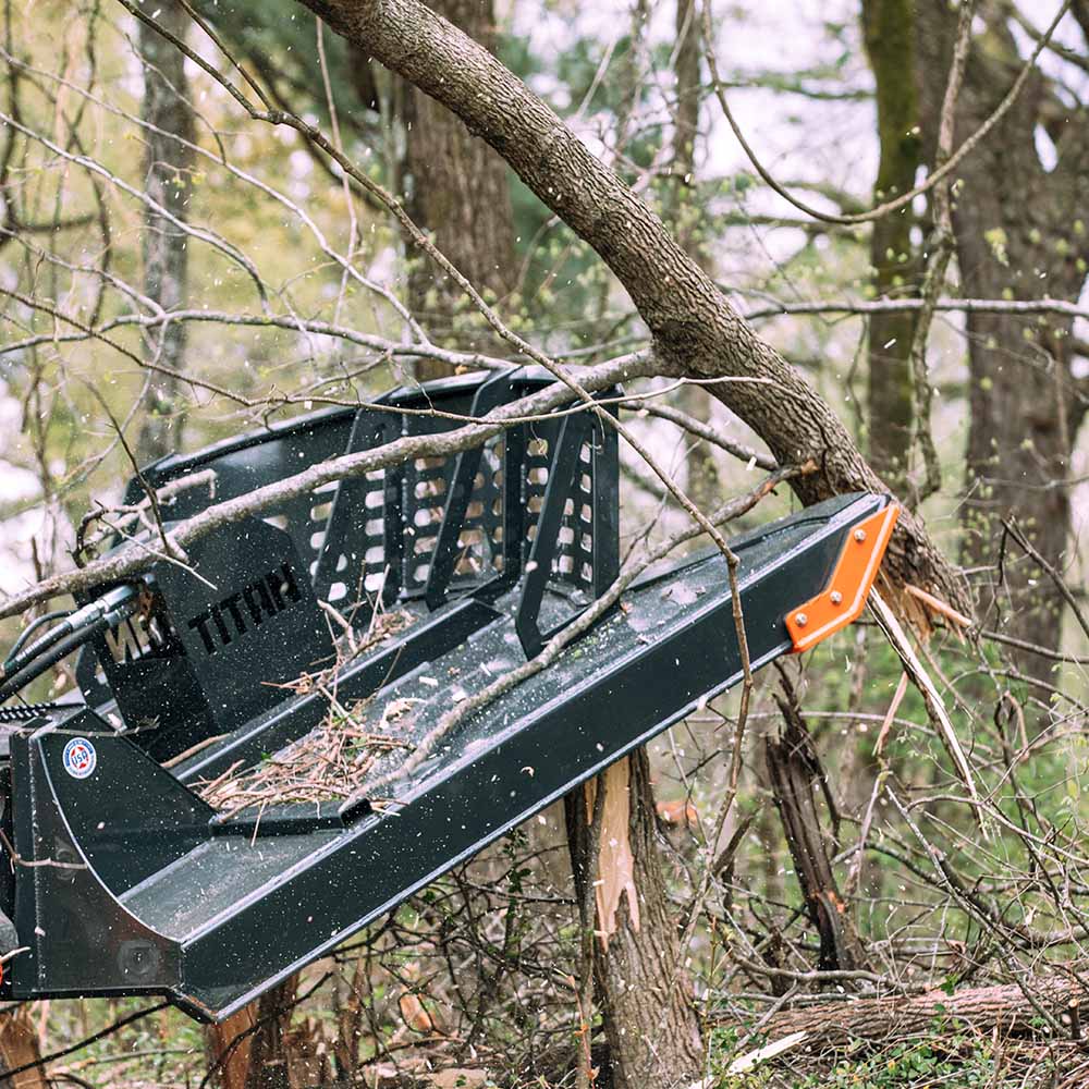 USA Made Skid Steer Brush Cutter - Cutting Width: 72" | 72"