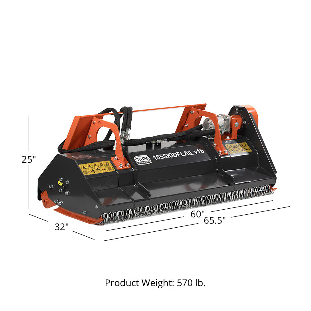 Hydraulic Skid Steer Flail Mowers | 60" - view 12