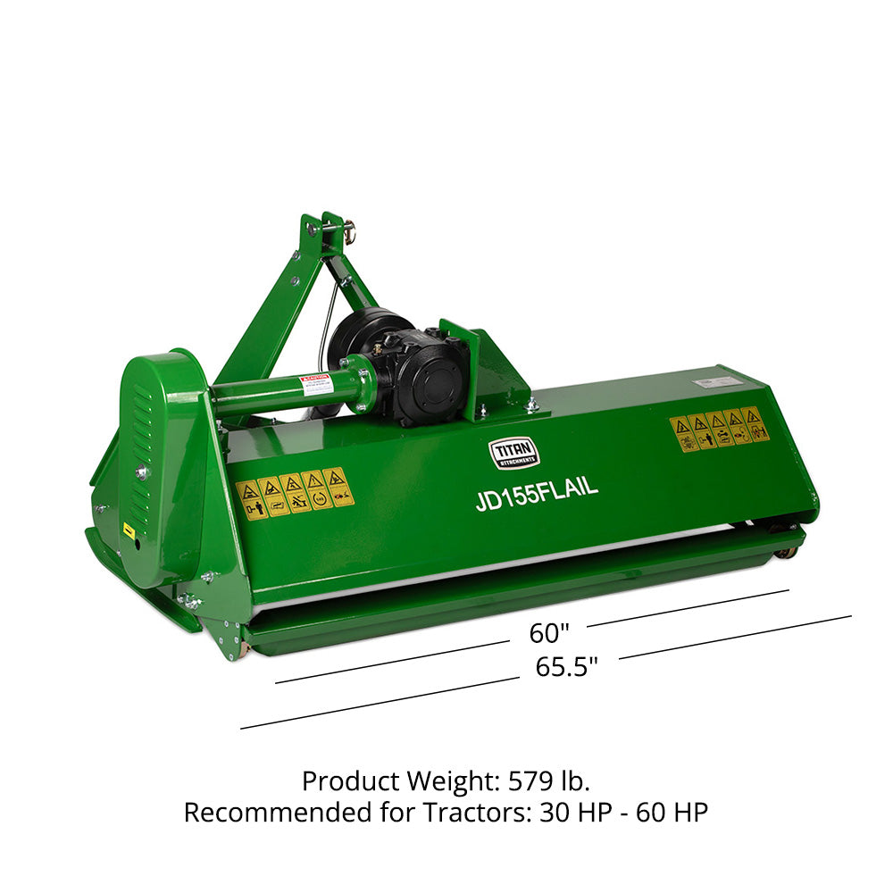 3 Point Flail Mowers 60" | Green / 60"