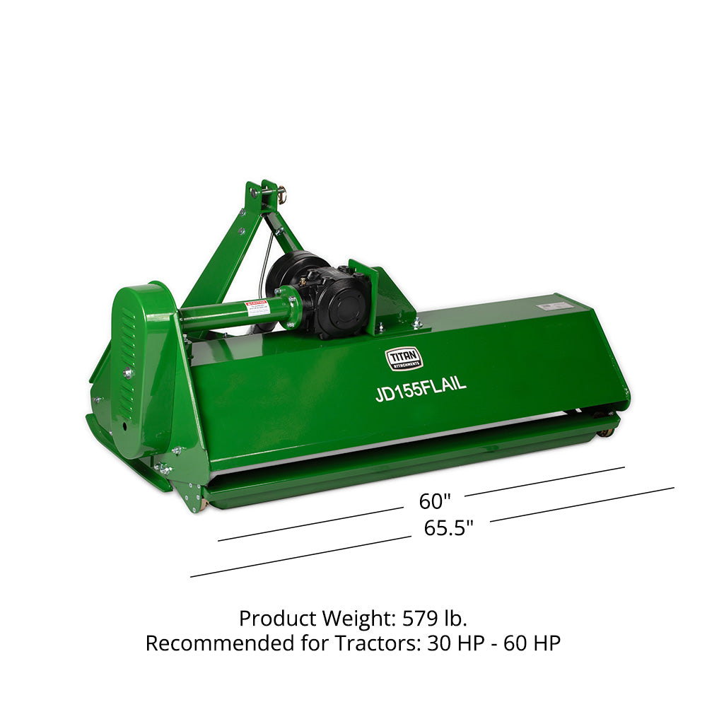 3 Point Flail Mowers | Green / 60" - view 46