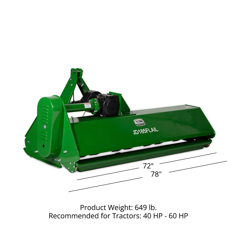 3 Point Flail Mowers | Green / 72" - view 69