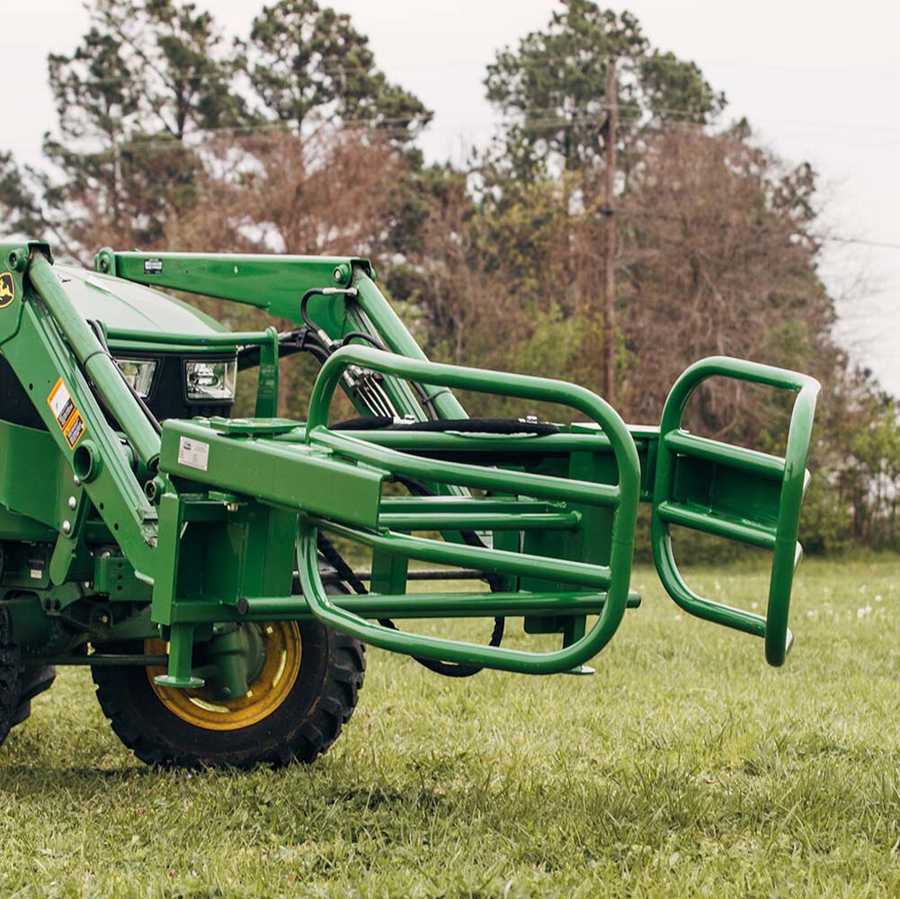 Round Hay Bale Gripper Fits John Deere Tractors - view 4