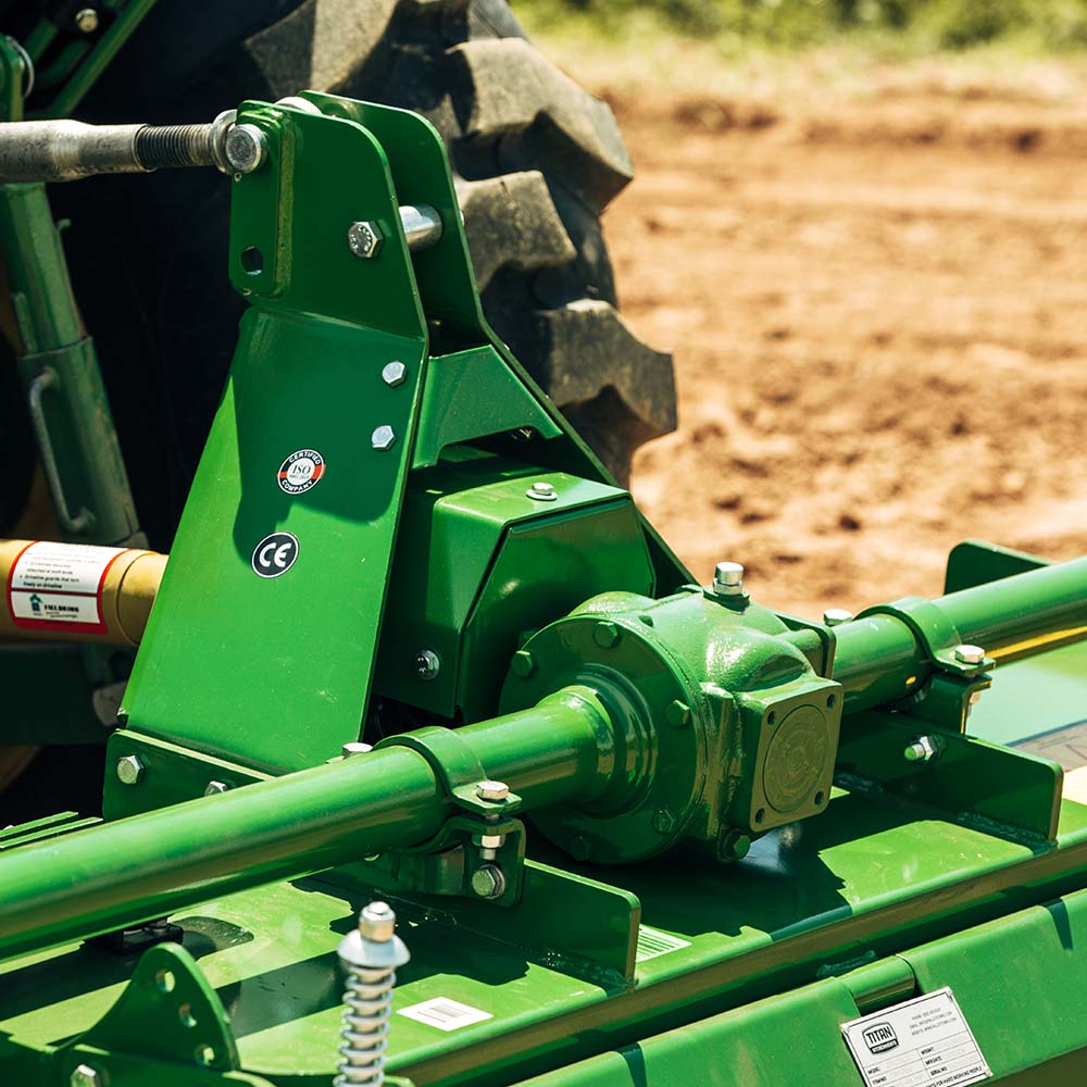 3 Point Rotary Tiller 48" | Green / 48"