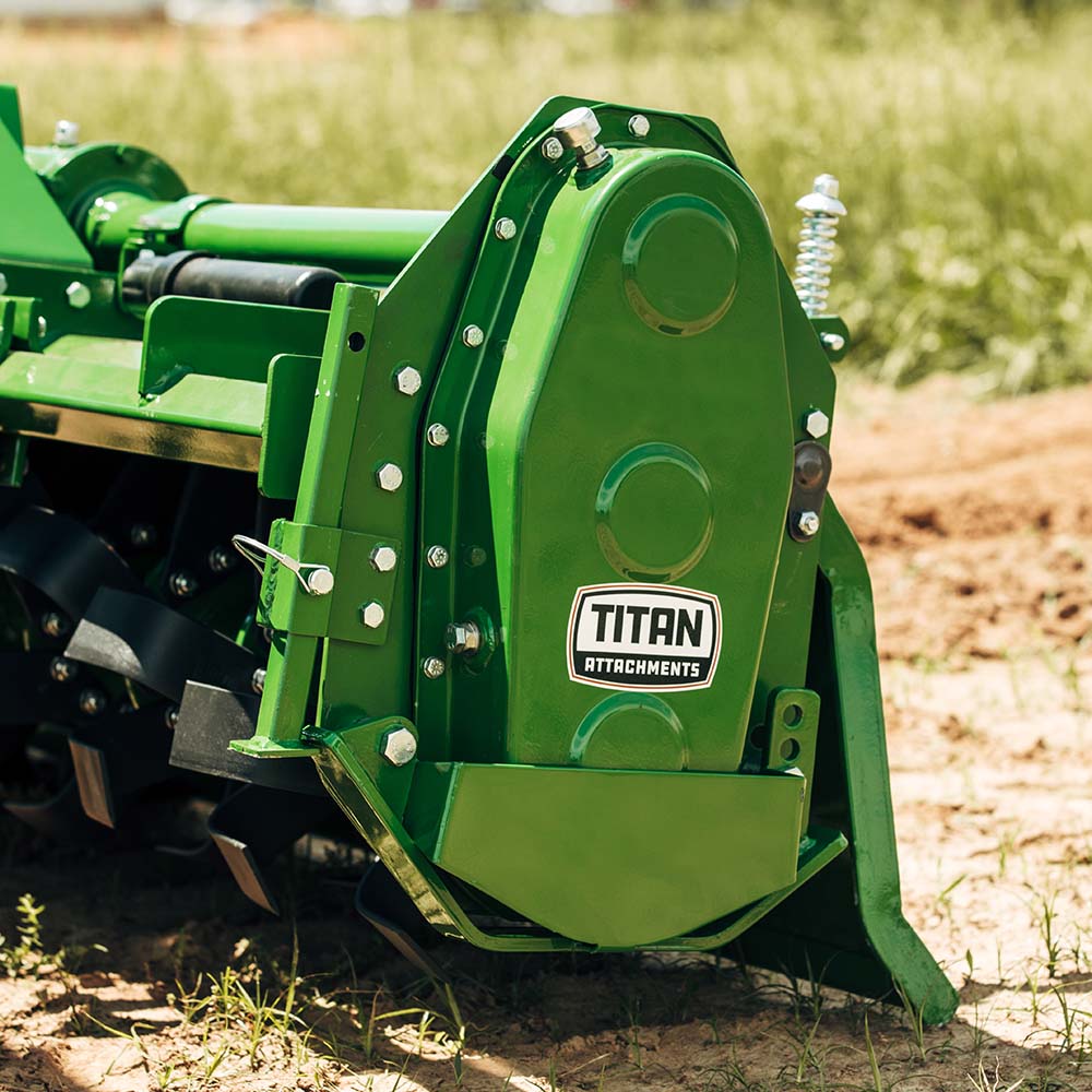 3 Point Rotary Tiller 48" | Green / 48"