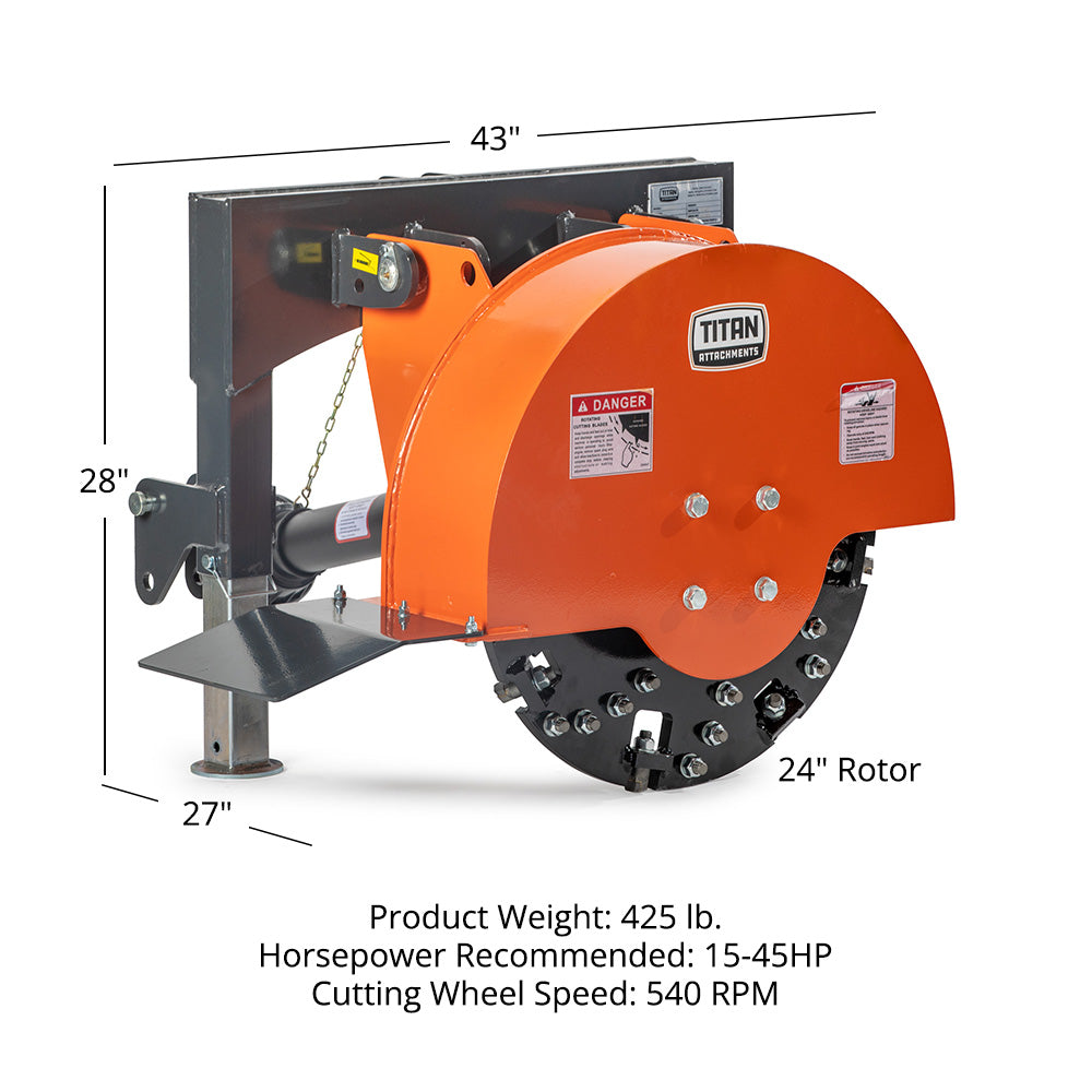 Standard Series PTO Stump Grinder - view 12