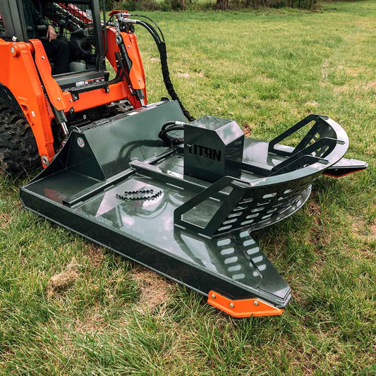 USA Made Skid Steer Brush Cutter - Cutting Width: 60" | 60" view 2