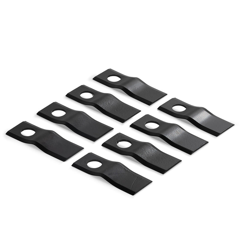 8 Pack 3 Point 53" Drum Mower Replacement Blades