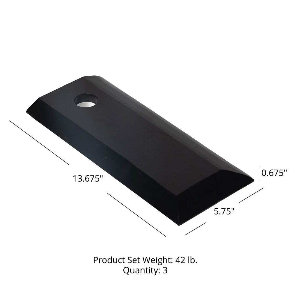 Replacement Blades for Standard Series Skid Steer Brush Cutter - view 6