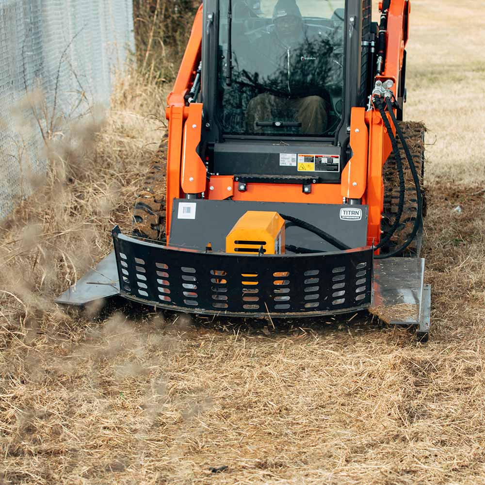 72" Economy Series Skid Steer Brush Cutter