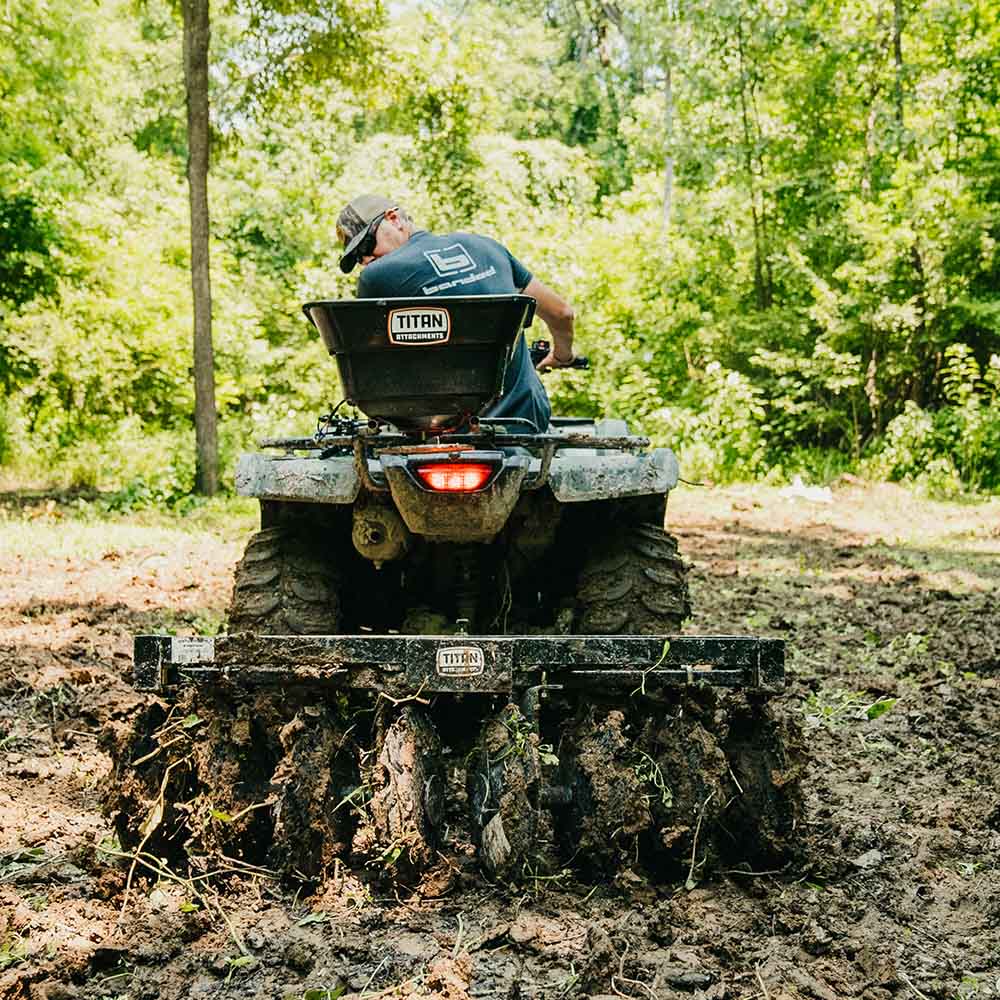 Scratch and Dent, 4 FT ATV Notched Disc Harrow - view 5