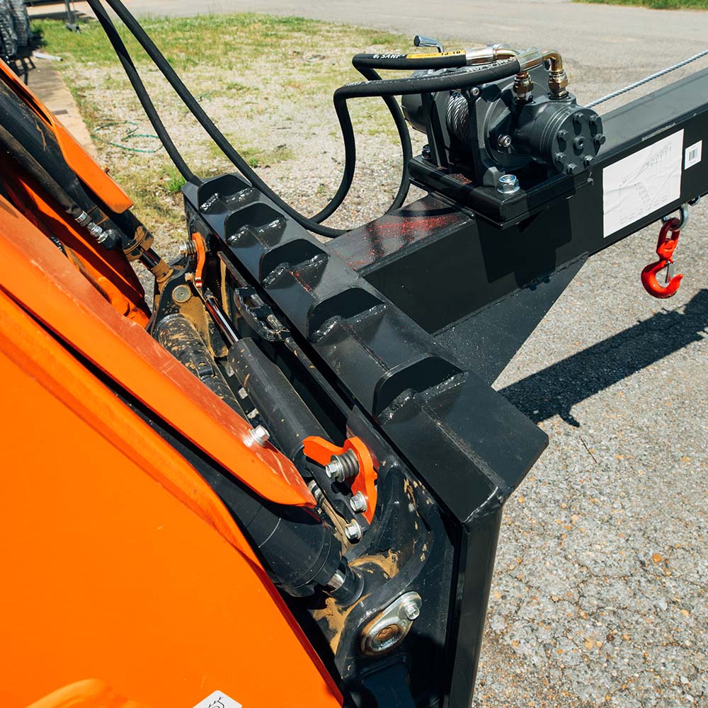 Adjustable Skid Steer Crane Jib | Jib with Winch - view 20