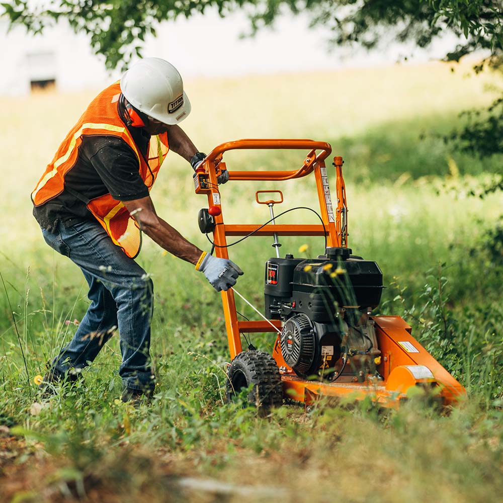 Walk-Behind 13.5 HP Stump Grinder - view 13