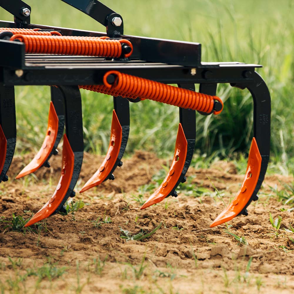 3 Point Spring-Loaded Tine Tiller | 54" - view 9