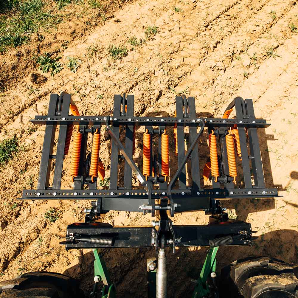 3 Point Spring-Loaded Tine Tiller | 72"