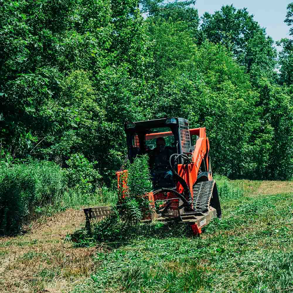 USA Made Pro Series Skid Steer Brush Cutter - view 5
