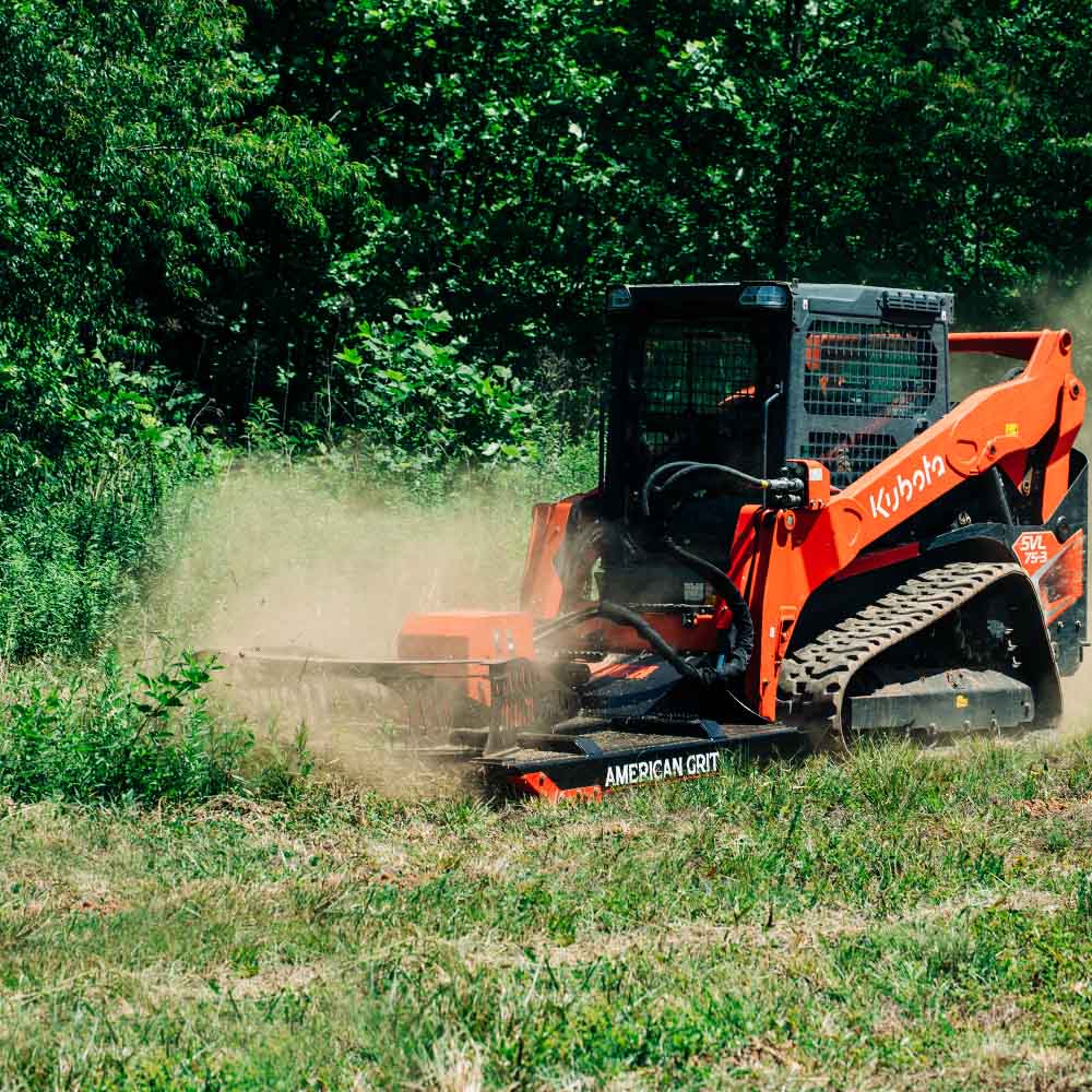 USA Made Pro Series Skid Steer Brush Cutter - view 9