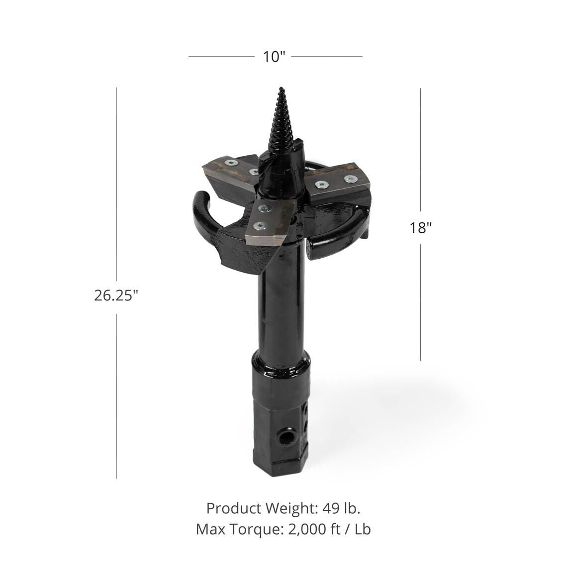 Auger Stump Planer | 10"