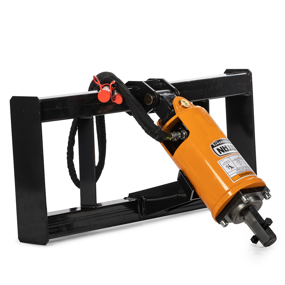 Skid Steer Hydraulic Auger Attachment | Frame Only - view 1