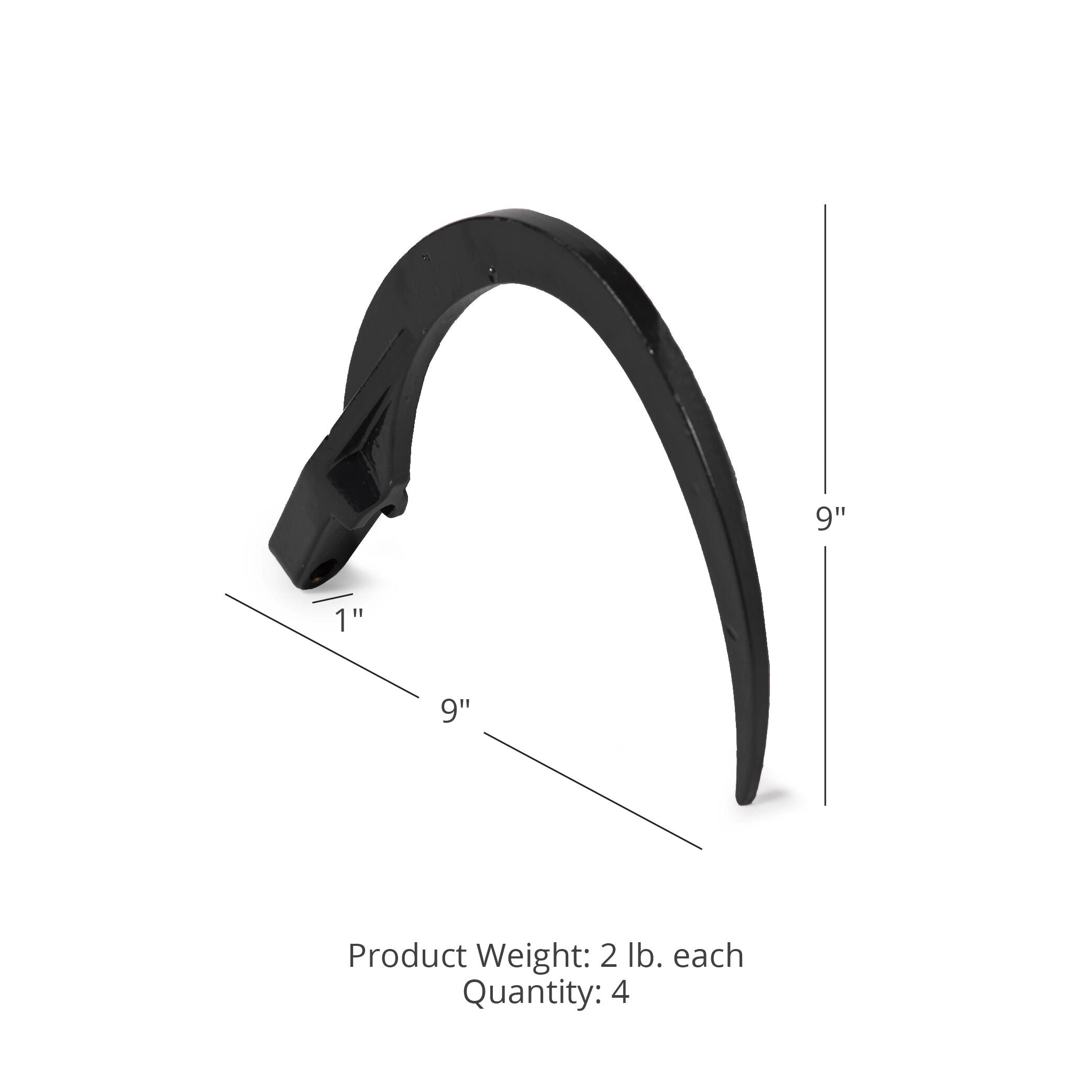 4 Pack Replacement Hooks for Hay Bale Grapple Accumulators