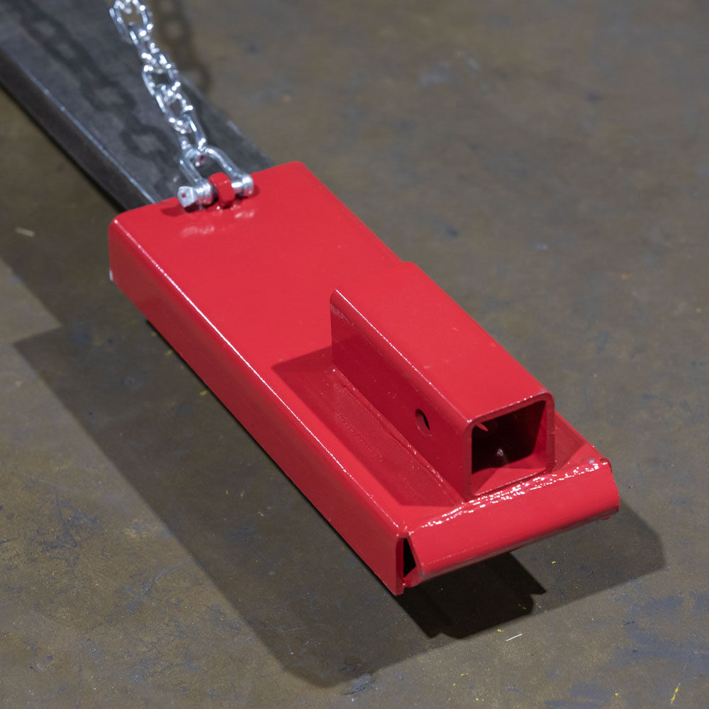 2" Single Forklift Hitch Receiver Adapter - view 2