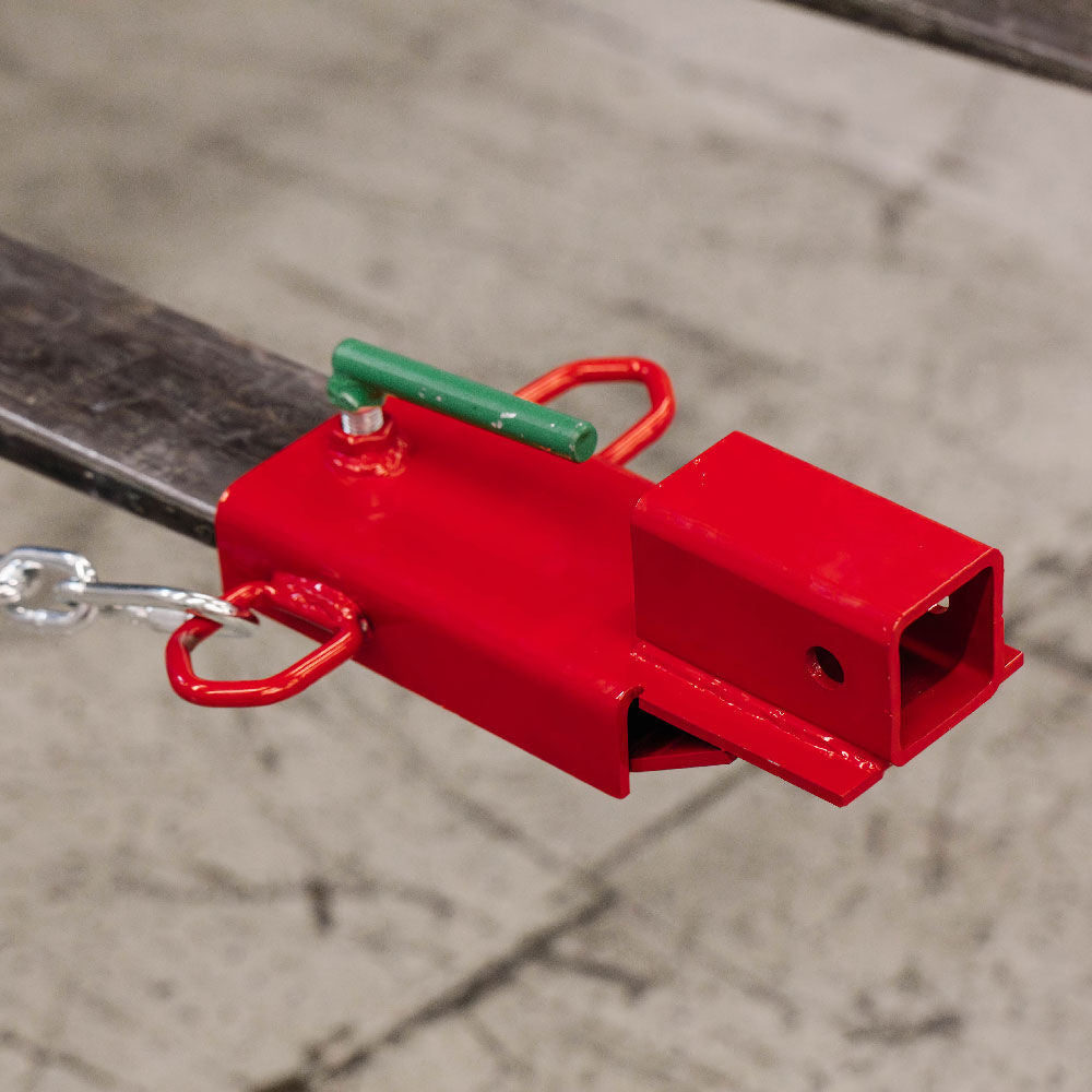 Clamp-On Forklift Hitch Receiver Adapter | Include Chain - view 9