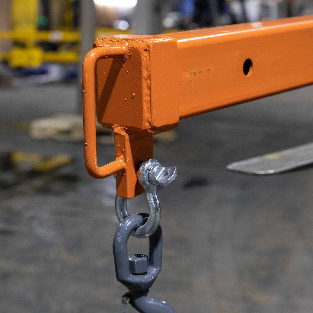 Fork Mounted Telescoping Crane Jib - view 7