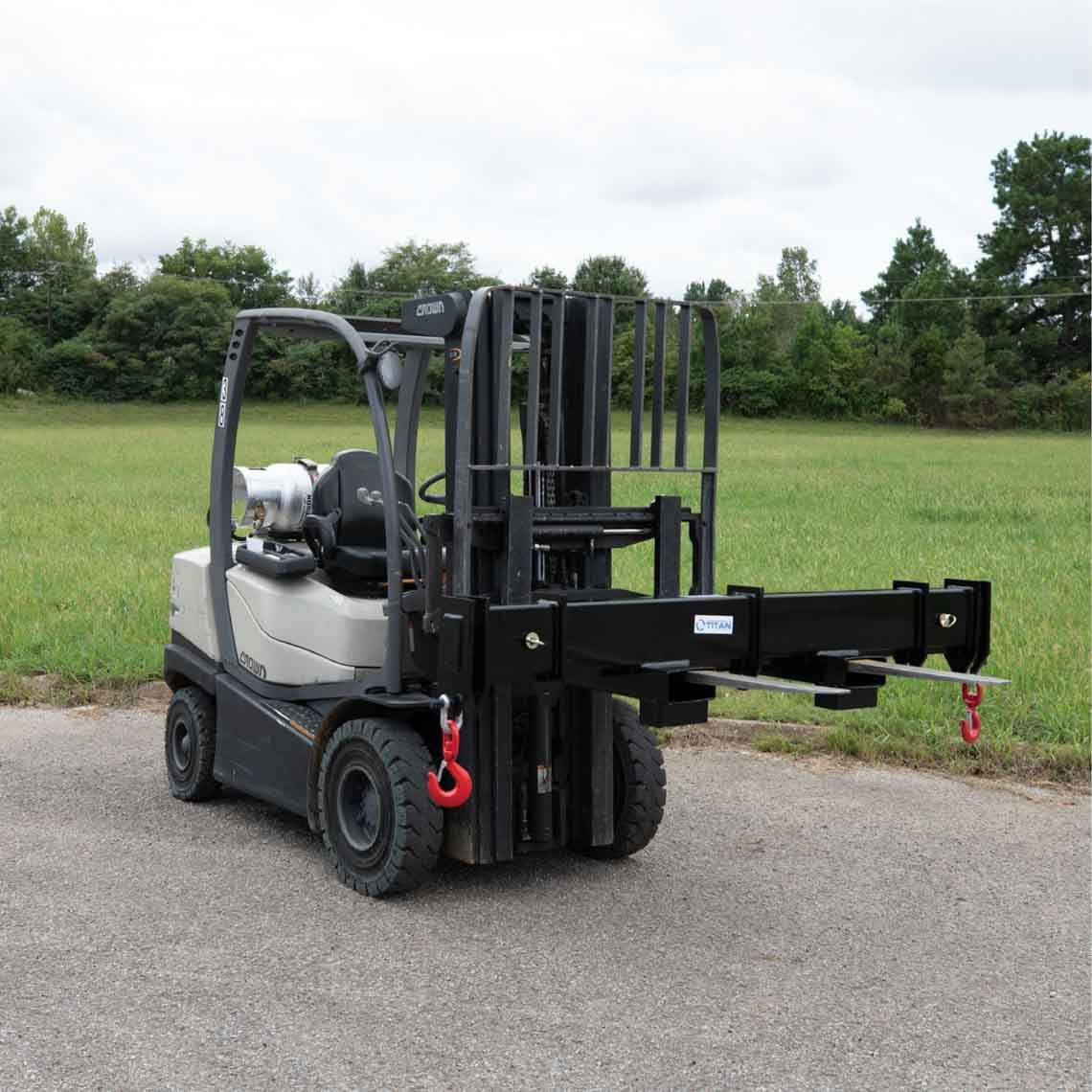 90" Adjustable Forklift Spreader Beam - view 2