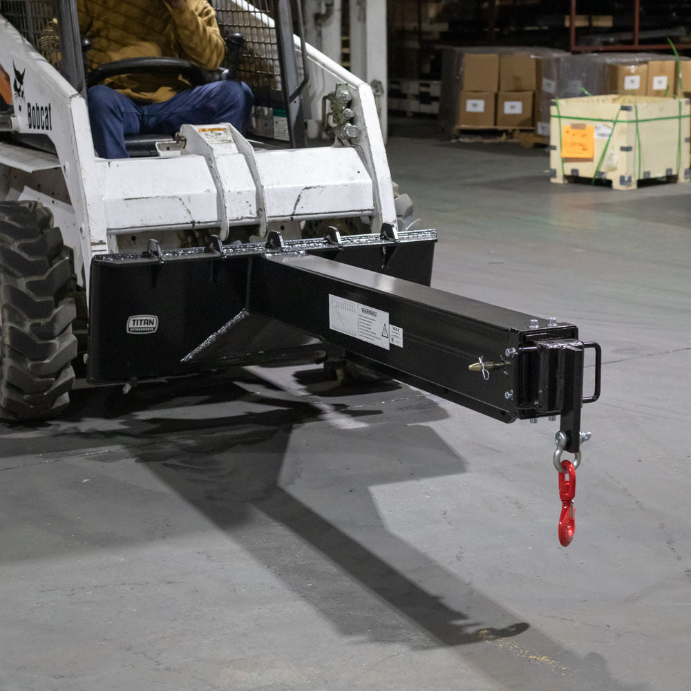 Adjustable Skid Steer Crane Jib