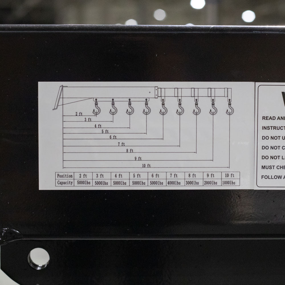 Adjustable Skid Steer Crane Jib - view 11