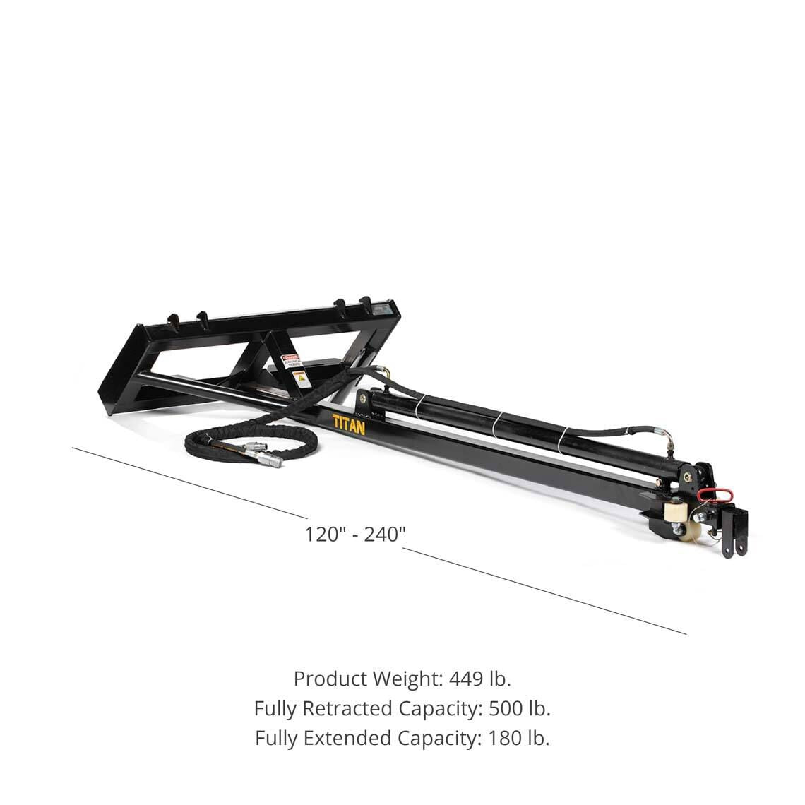 SCRATCH AND DENT - 20 FT Economy Telescoping Truss Boom - FINAL SALE - view 2