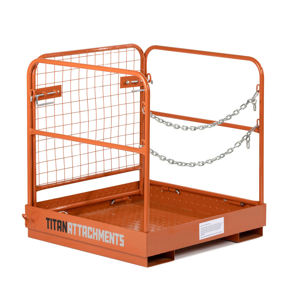 Forklift Safety Cage Work Platform 36" x 36" - view 1