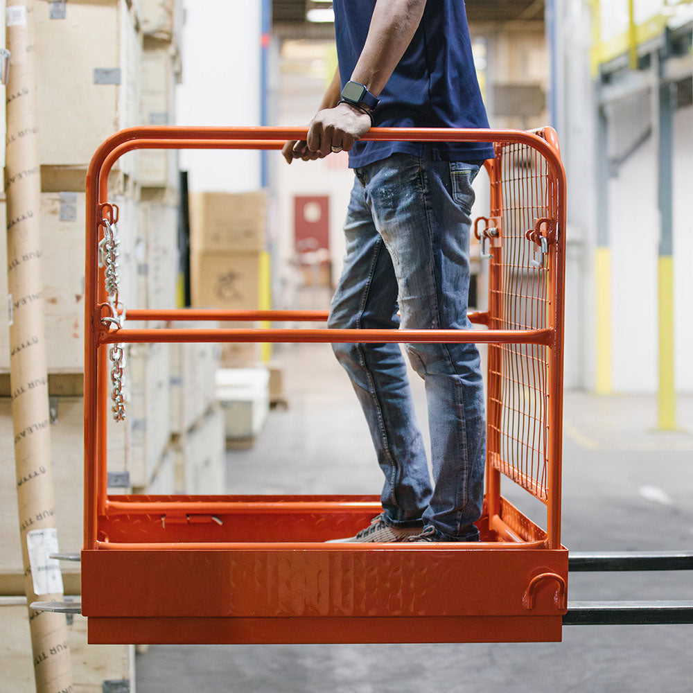 Forklift Safety Cage Work Platform 36" x 36" - view 5