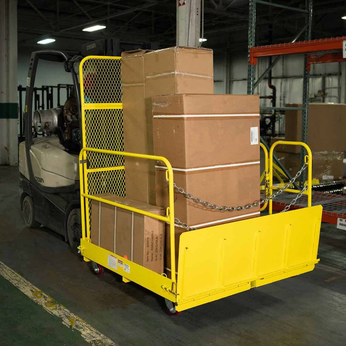 54-in Wide Mobile Easy Loading Work Platform - view 2